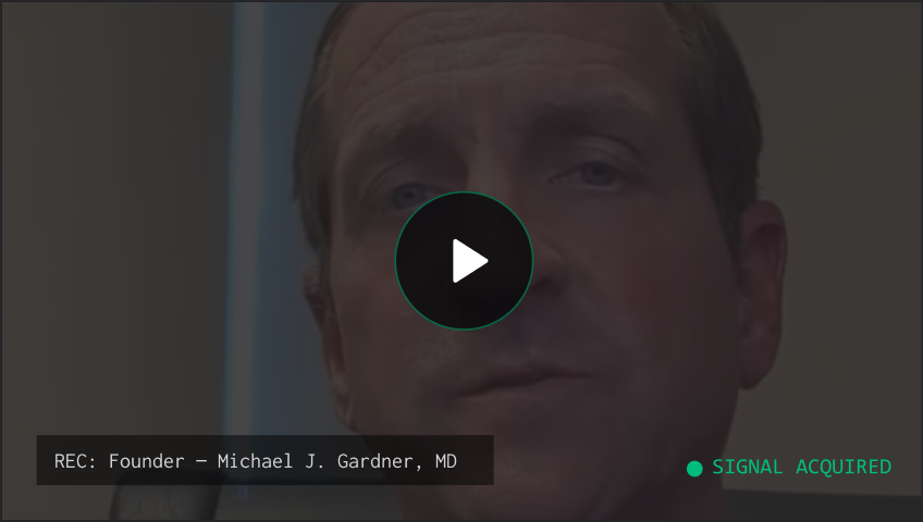 Michael J. Gardner, MD, Founder of National Scoliosis Clinic